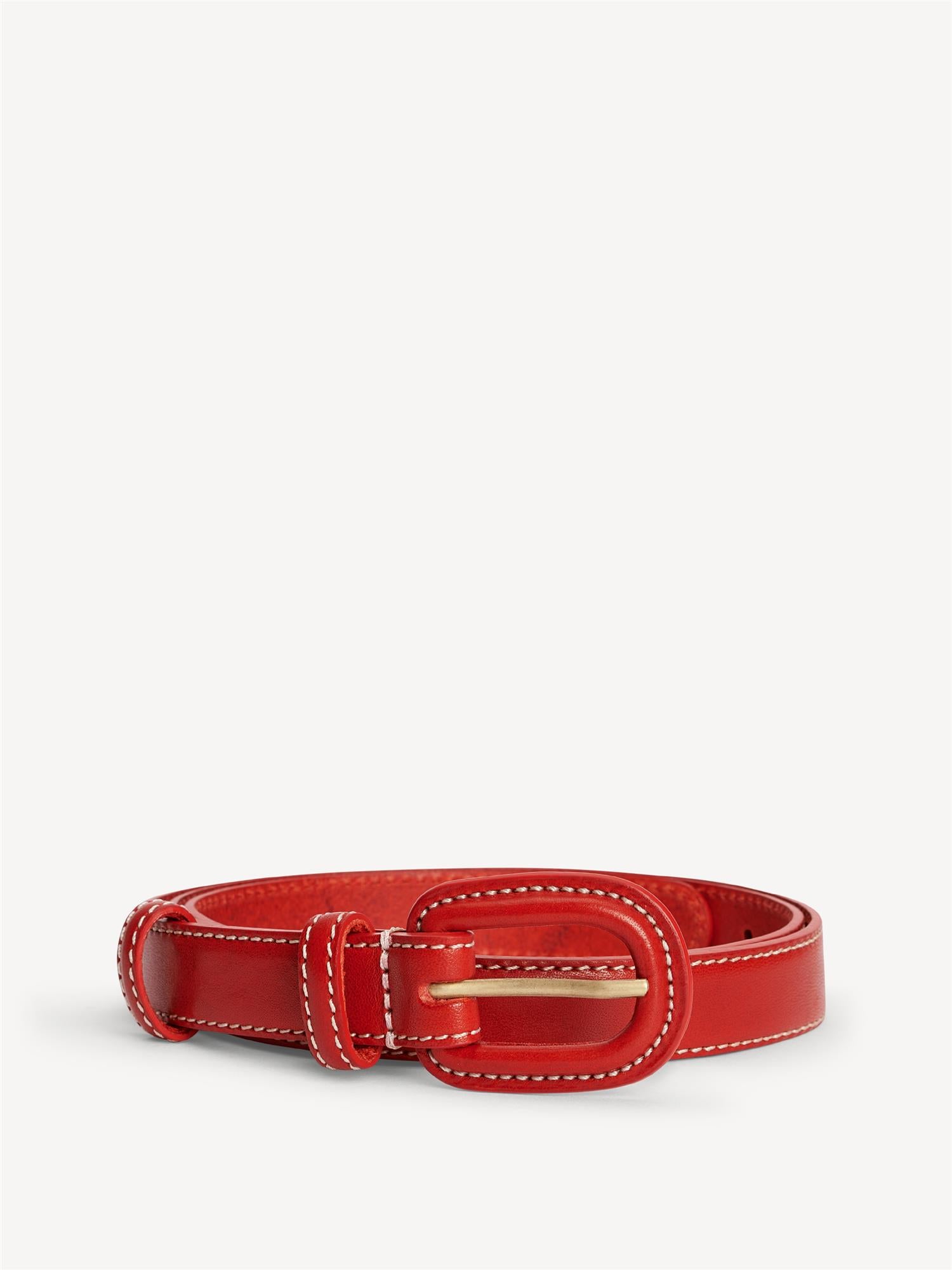 salio, belte, kuskinn, rød, by malene birger