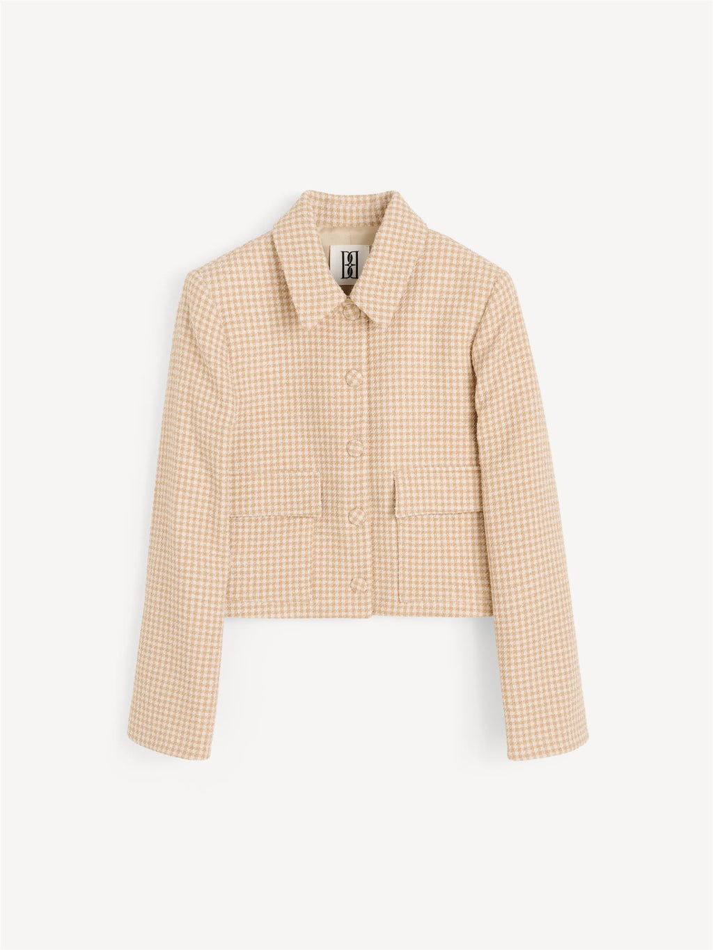ANNIE Kort Boucle Blazer Beige