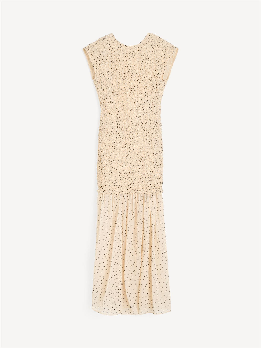 CORINNA Maxi kjole printet med våre BMB "polkadotter"