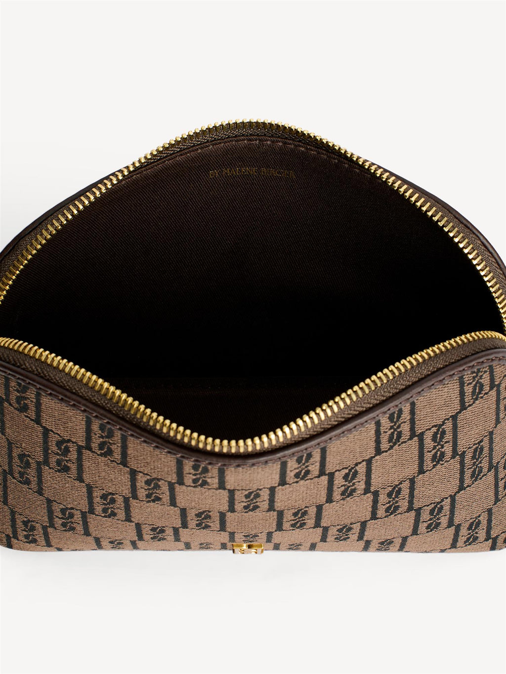 CARA SMALL Sminkepung med Monogramprint