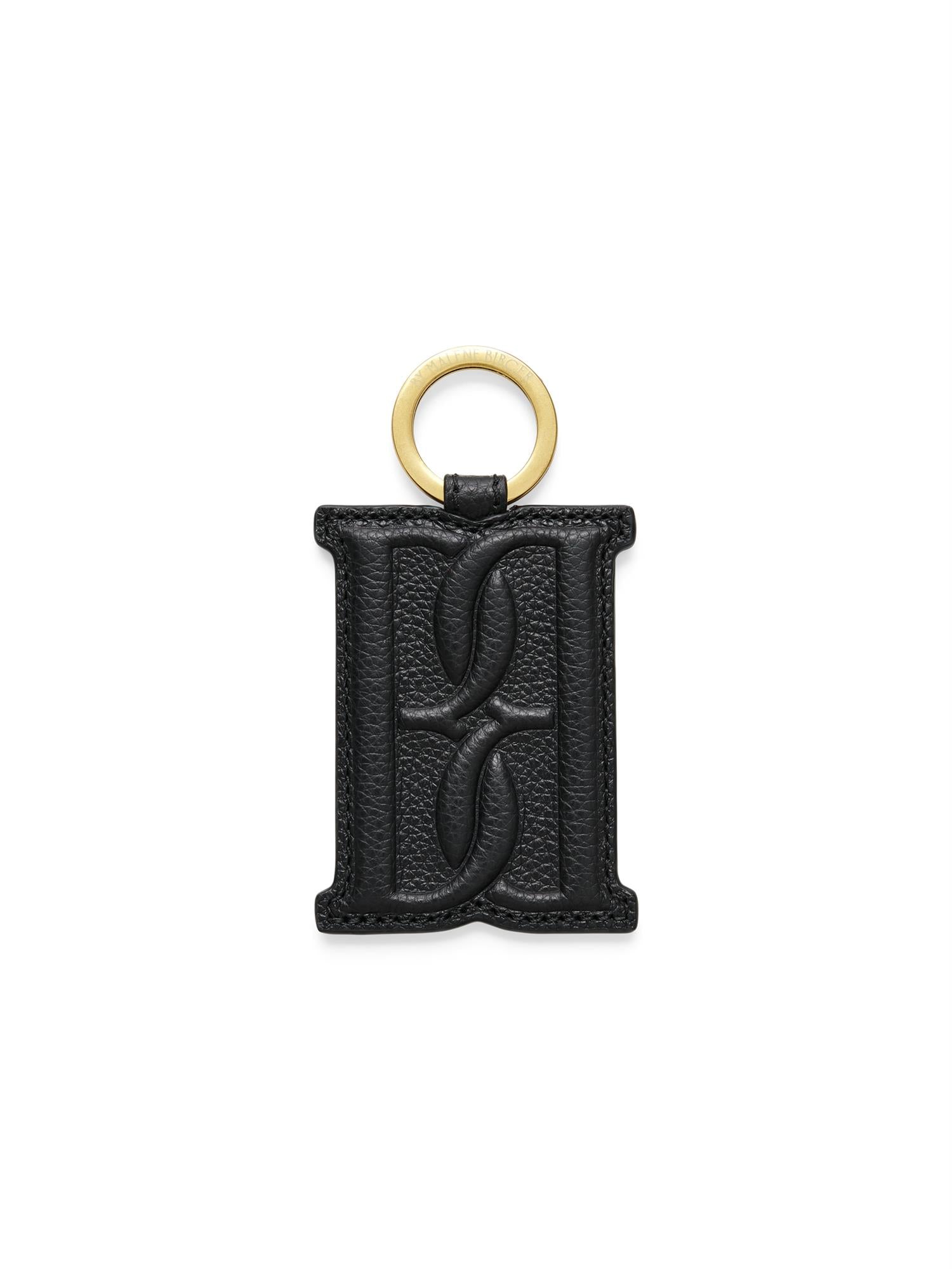 manoo key, nøkkelring, sort, kuskinn, by malene birger