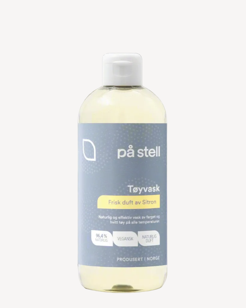 tøyvask,  på stell