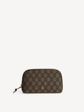 CARA SMALL Sminkepung med Monogramprint
