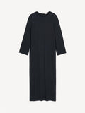 KALLAS Lang kjole Sort