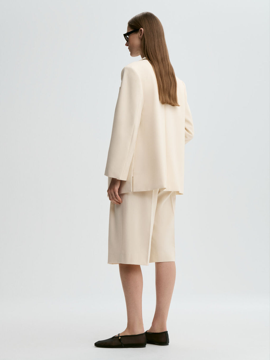 ADELE Blazer Kremhvit
