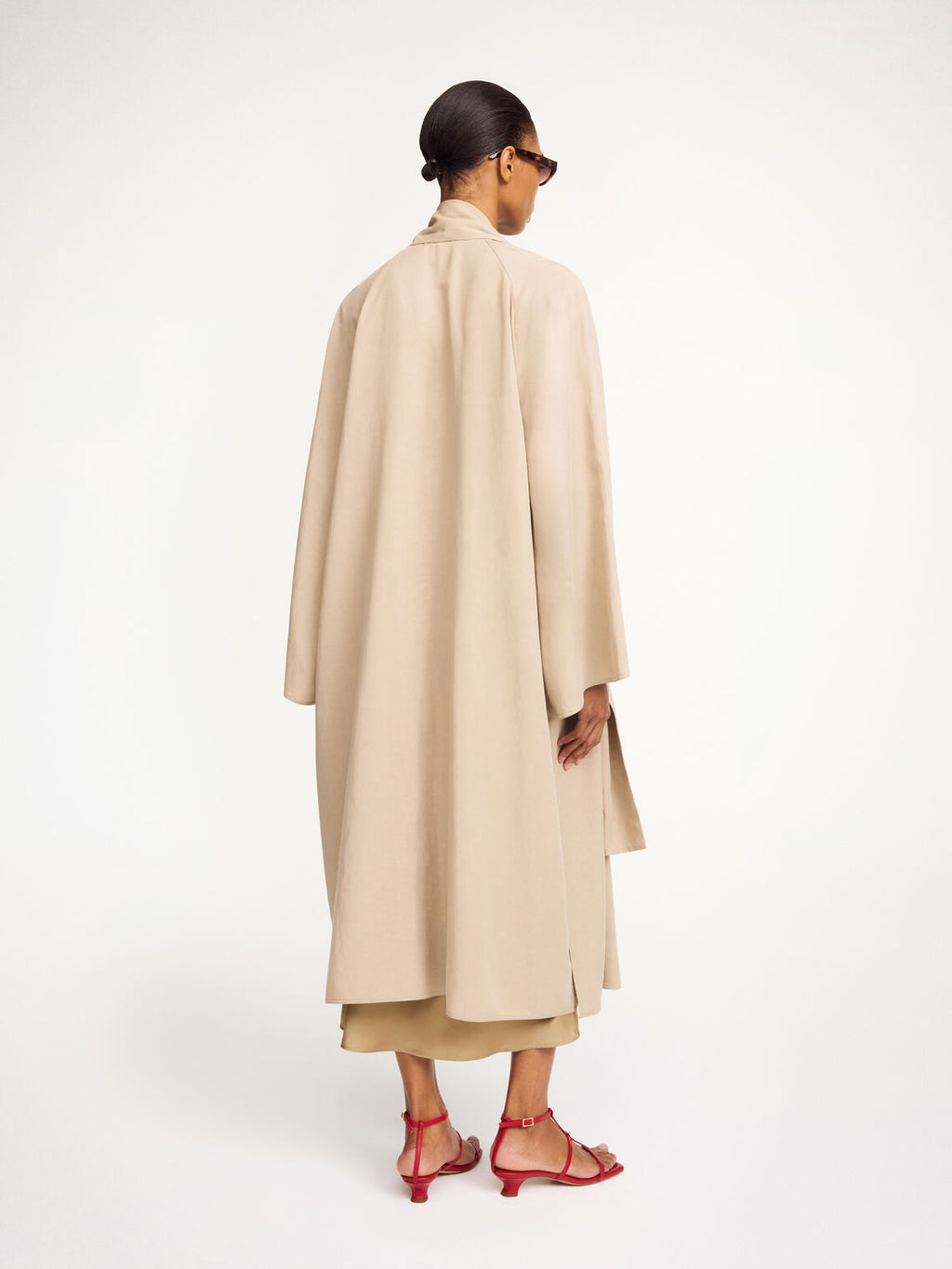 CAMPAGNA Trench Coat Beige