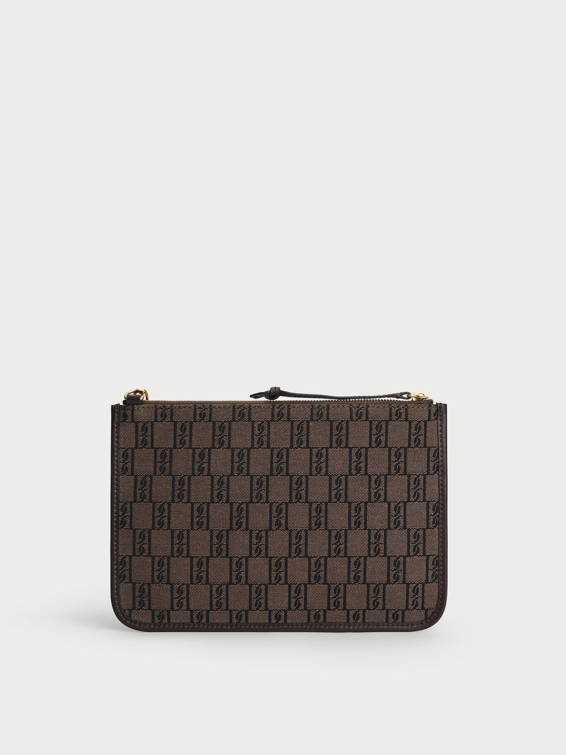 CARA PURSE Veske med monogram print.