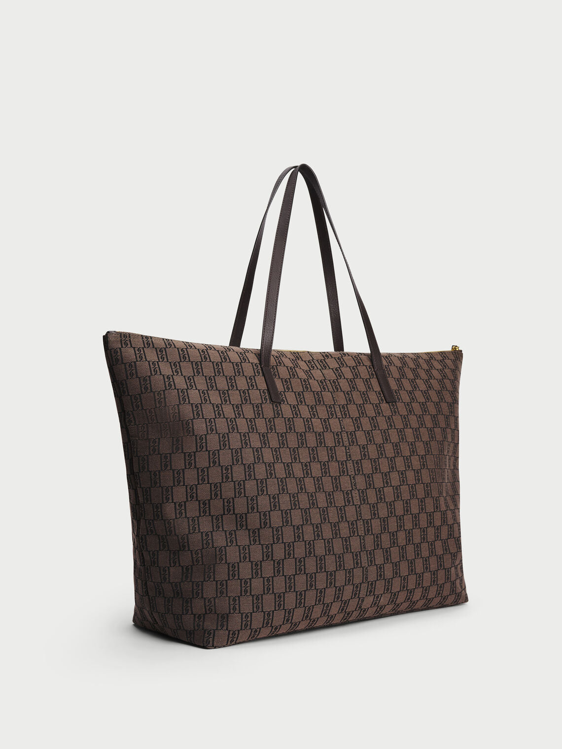 CARVON Tote Veske med Monogramprint