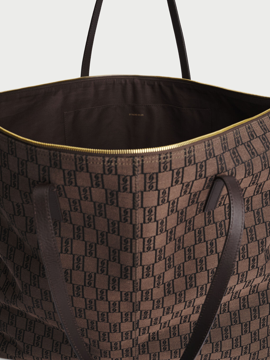 CARVON Tote Veske med Monogramprint