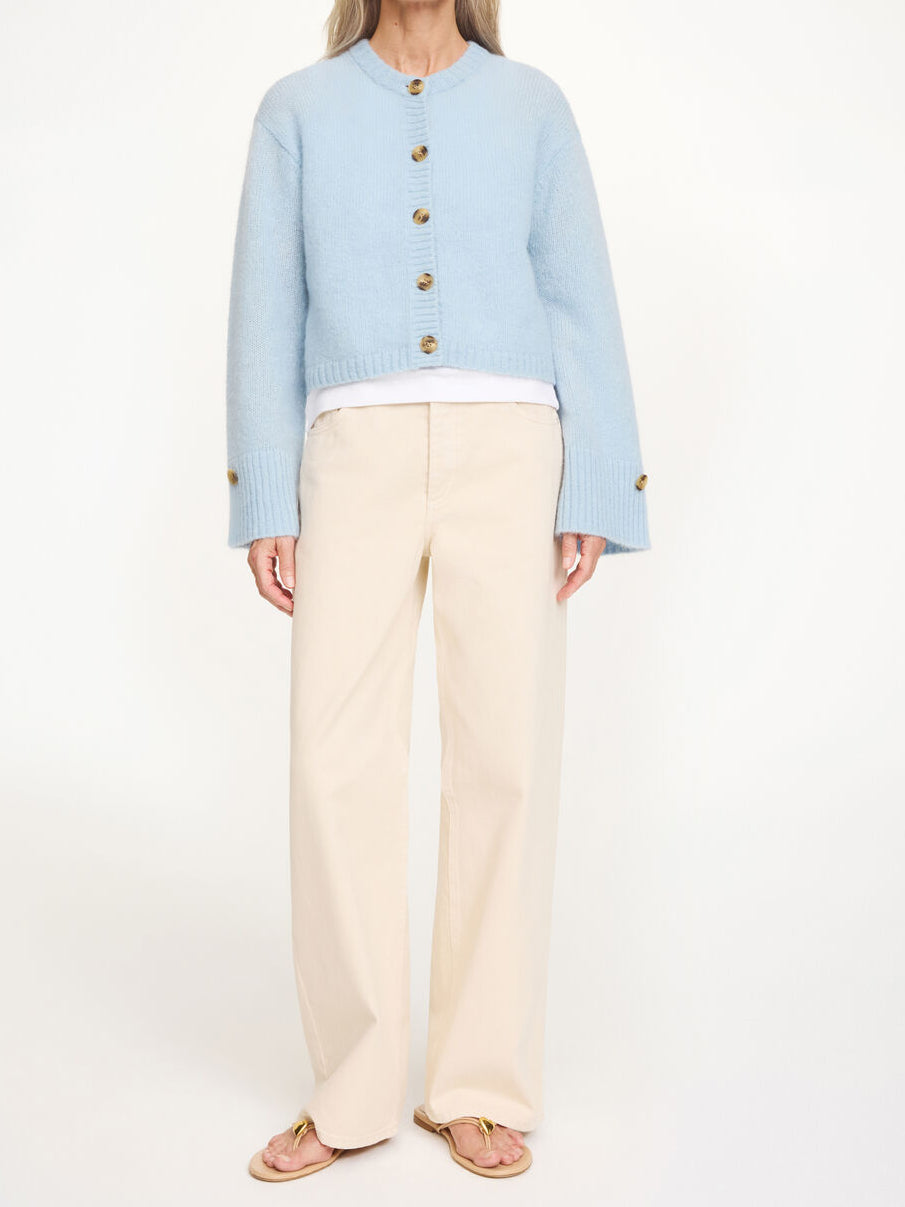 CIERROU Cardigan Lyseblå