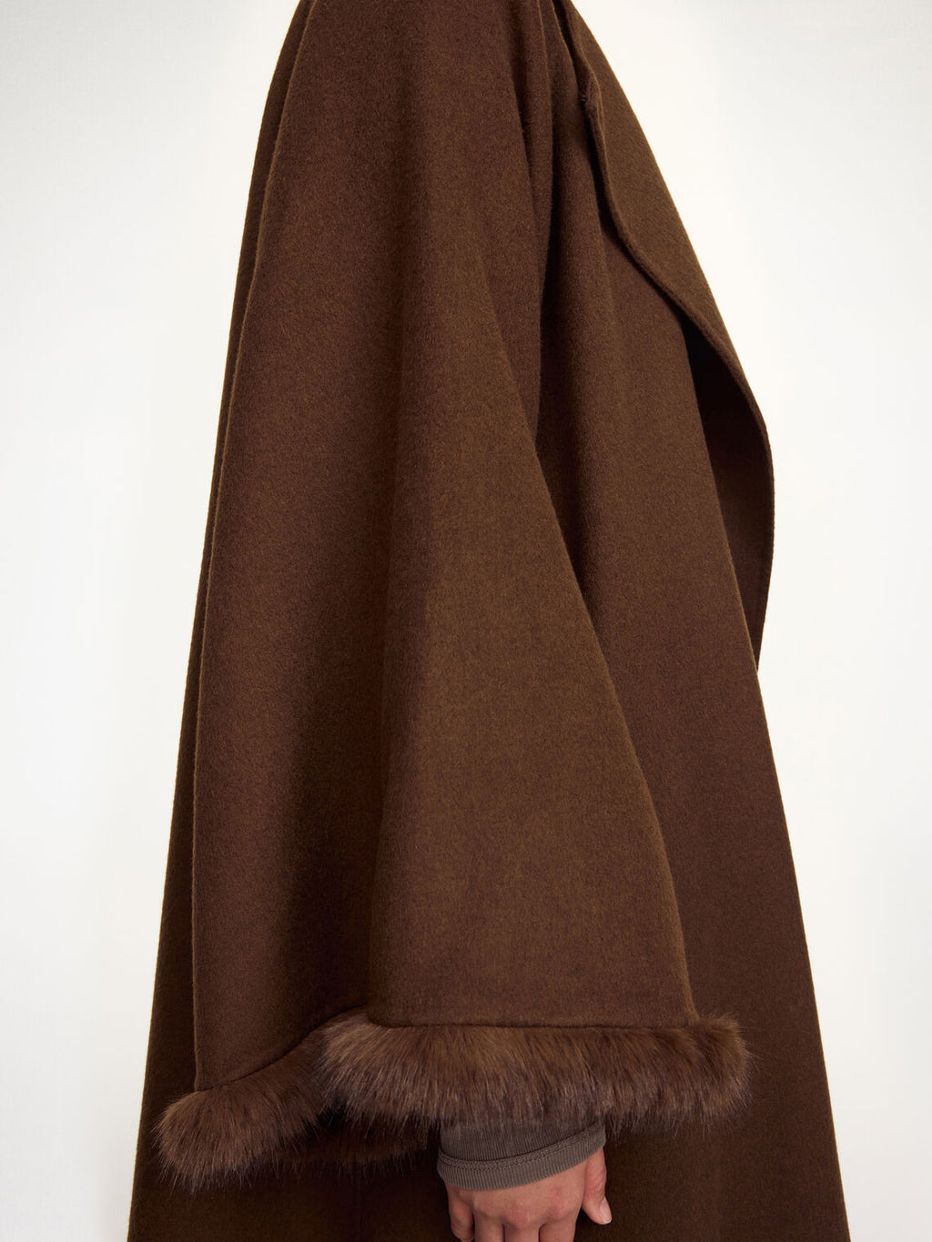 DALIMAS 100% ulkåpe Mørkebrun