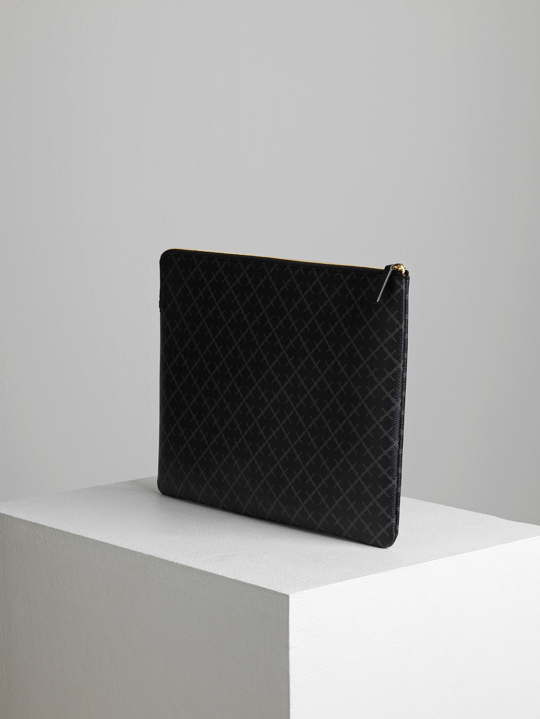 ivy laptop, mappe, polyvinyl chloride, mørkegrå, by malene birger