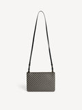 IVY PURSE i Mikroprint Sort og Hvit