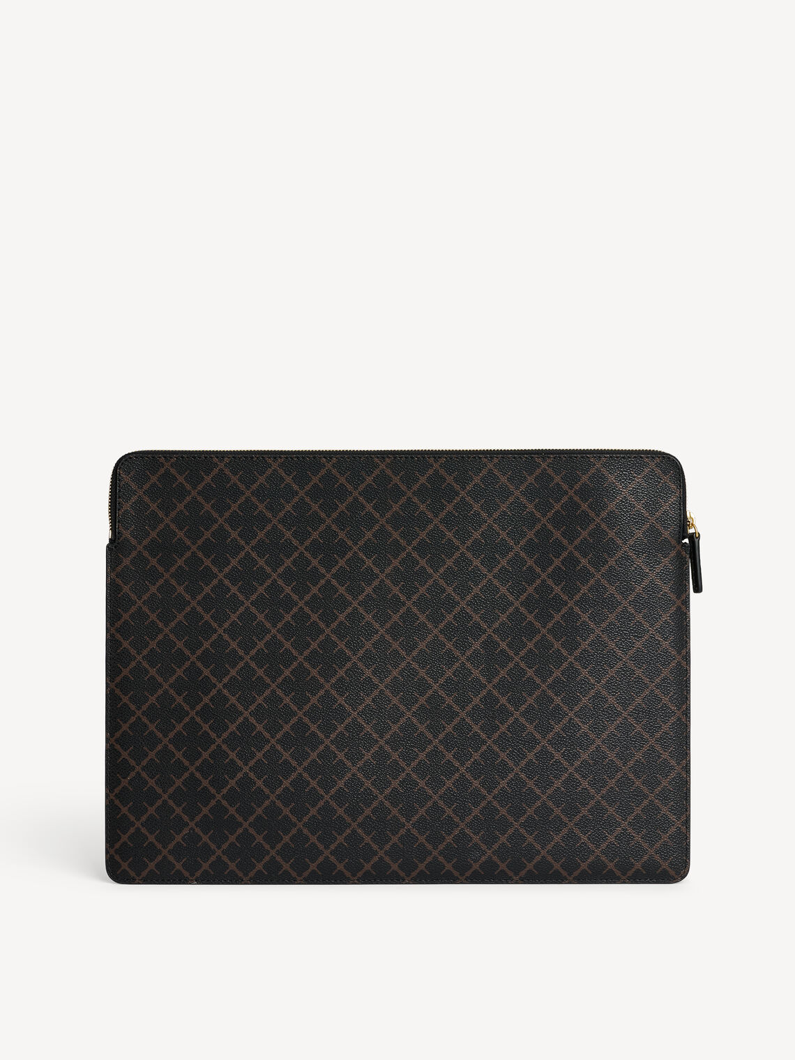 ivy laptop, mappe, polyvinyl chloride, mørkebrun, by malene birger