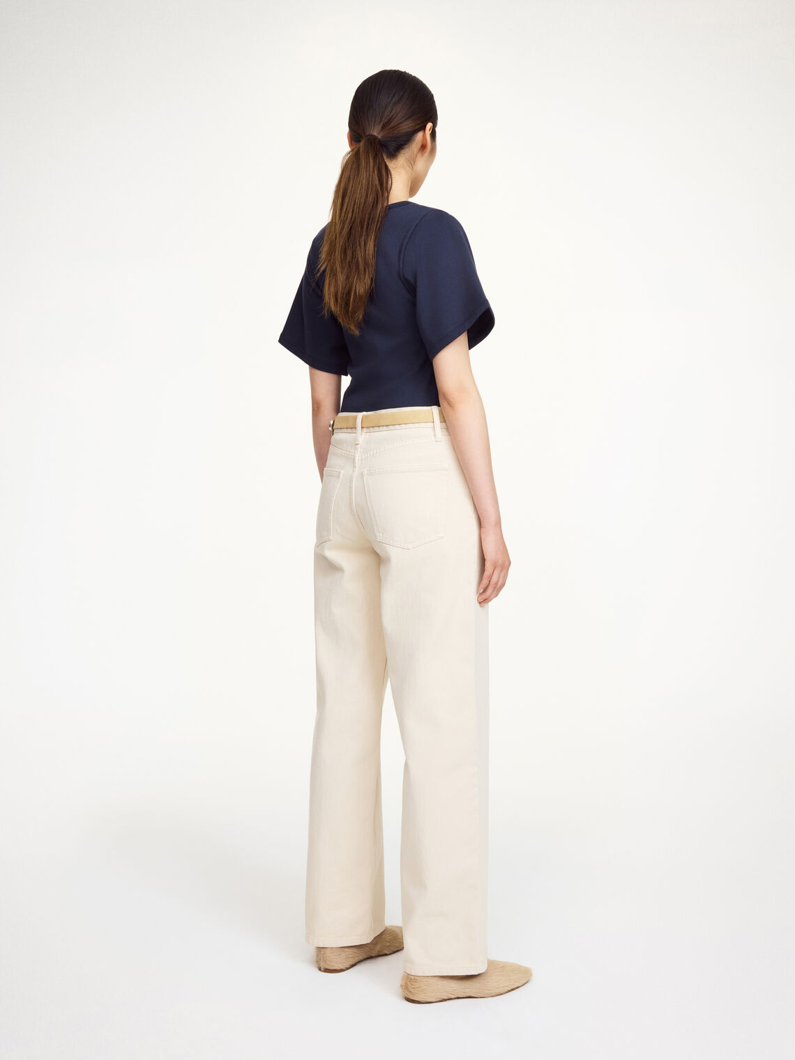 LUNAI T-skjorte Mørkeblå