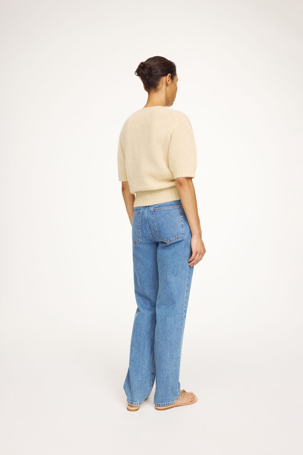 MYRTILLA Cardigan Kremfarget