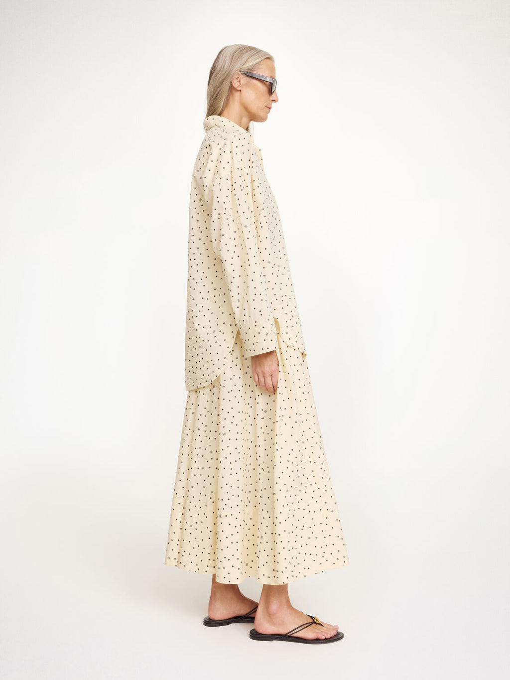 PHEO Bomullsskjørt Monogram polkadot Mønster