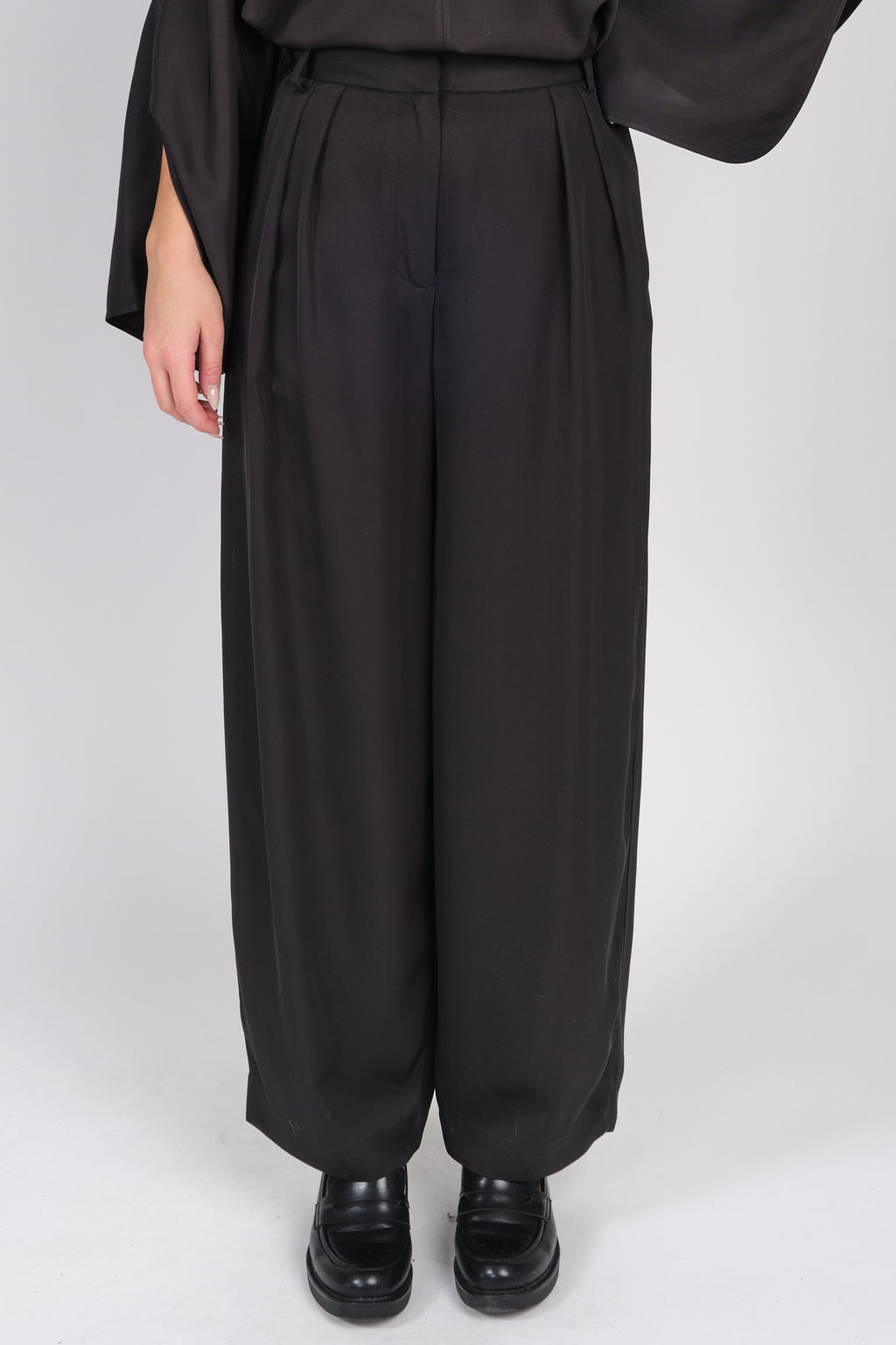 piscali, bukser, acetate, sort, By Malene Birger