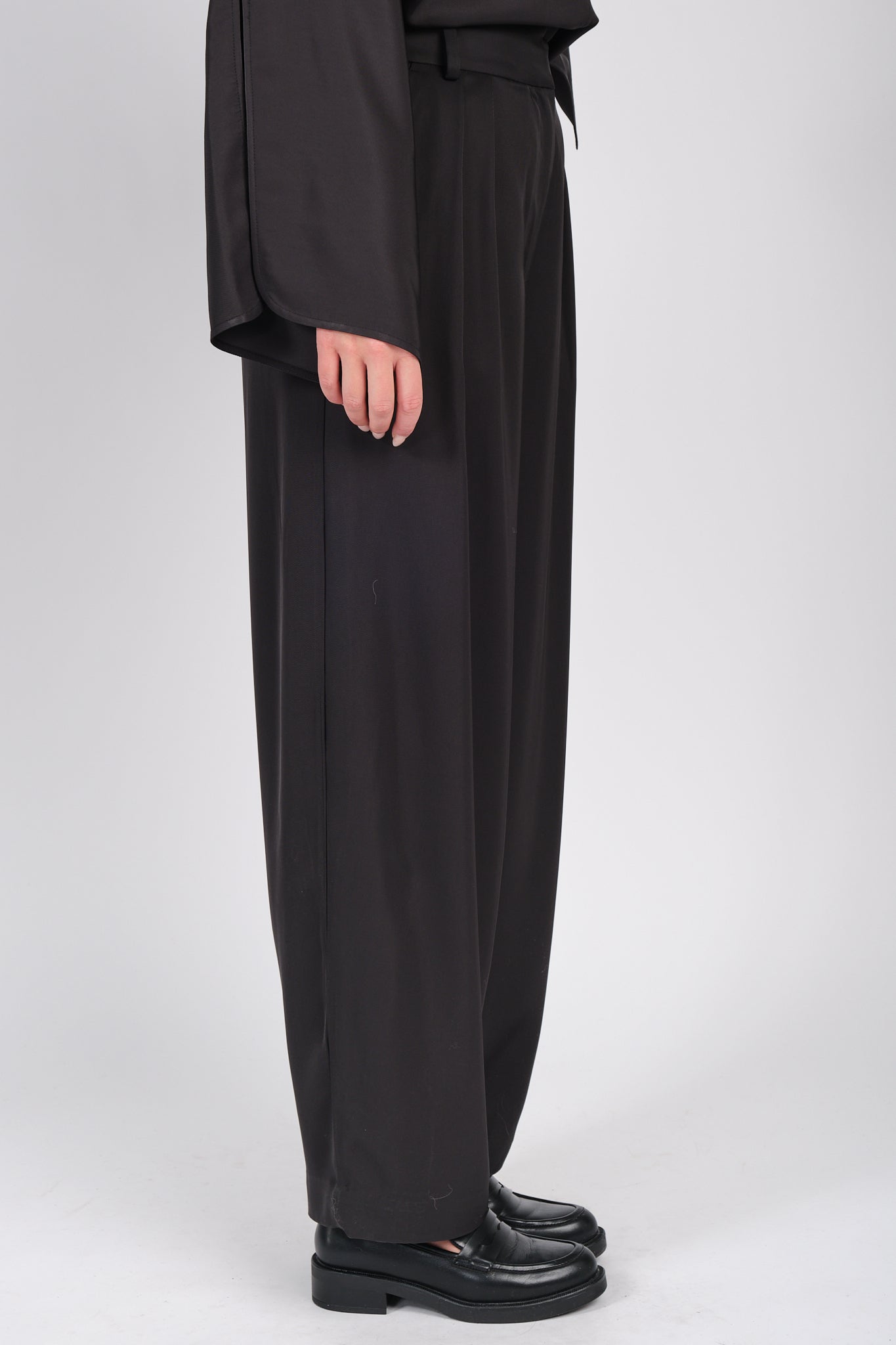 piscali, bukser, acetate, sort, By Malene Birger