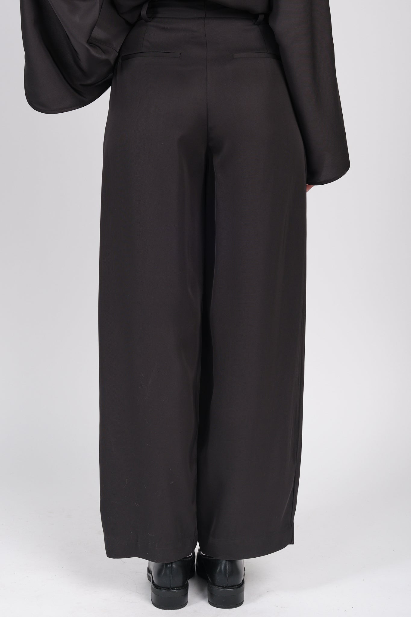 piscali, bukser, acetate, sort, By Malene Birger