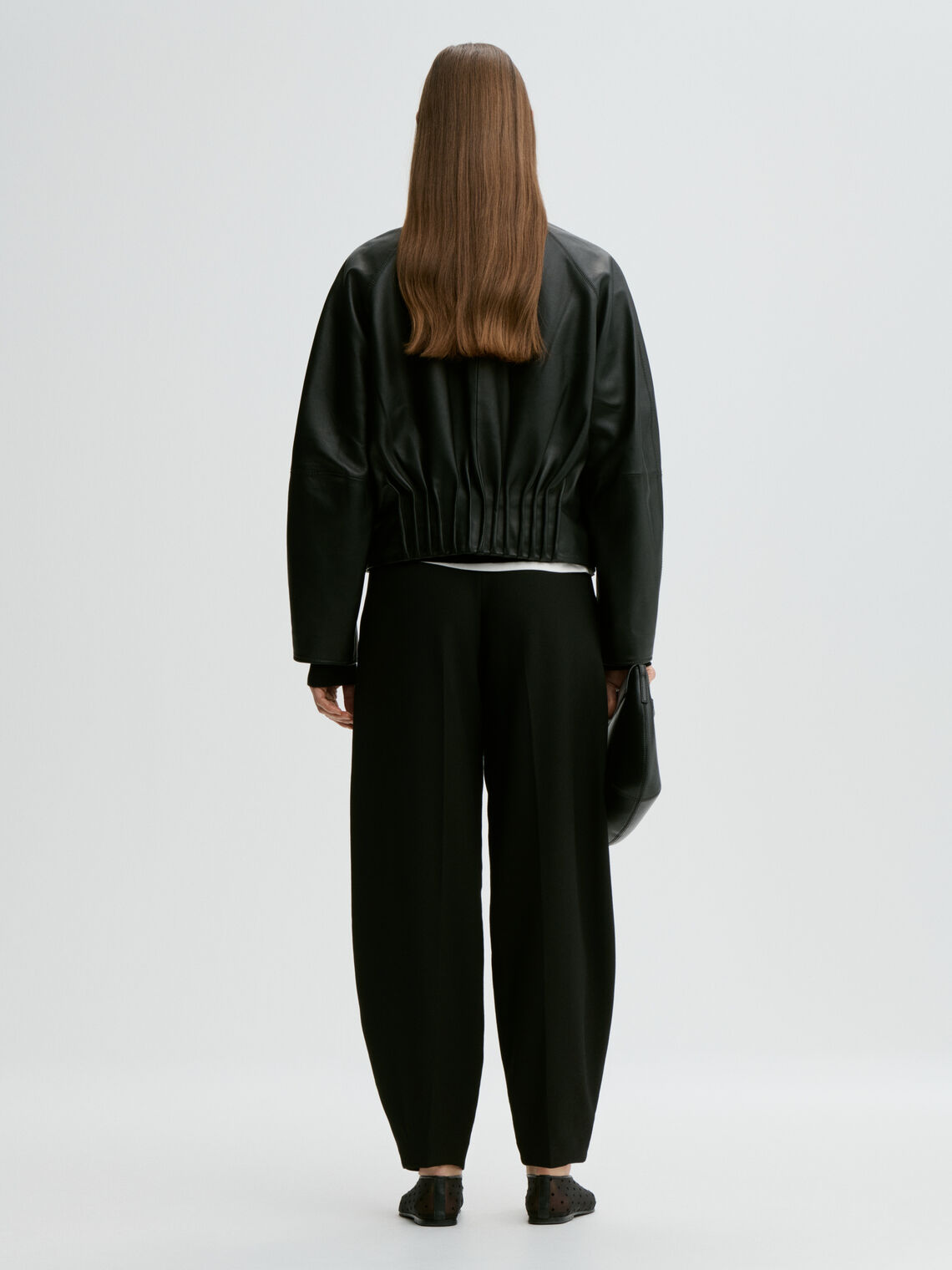 SUZANNE Skinnjakke Sort