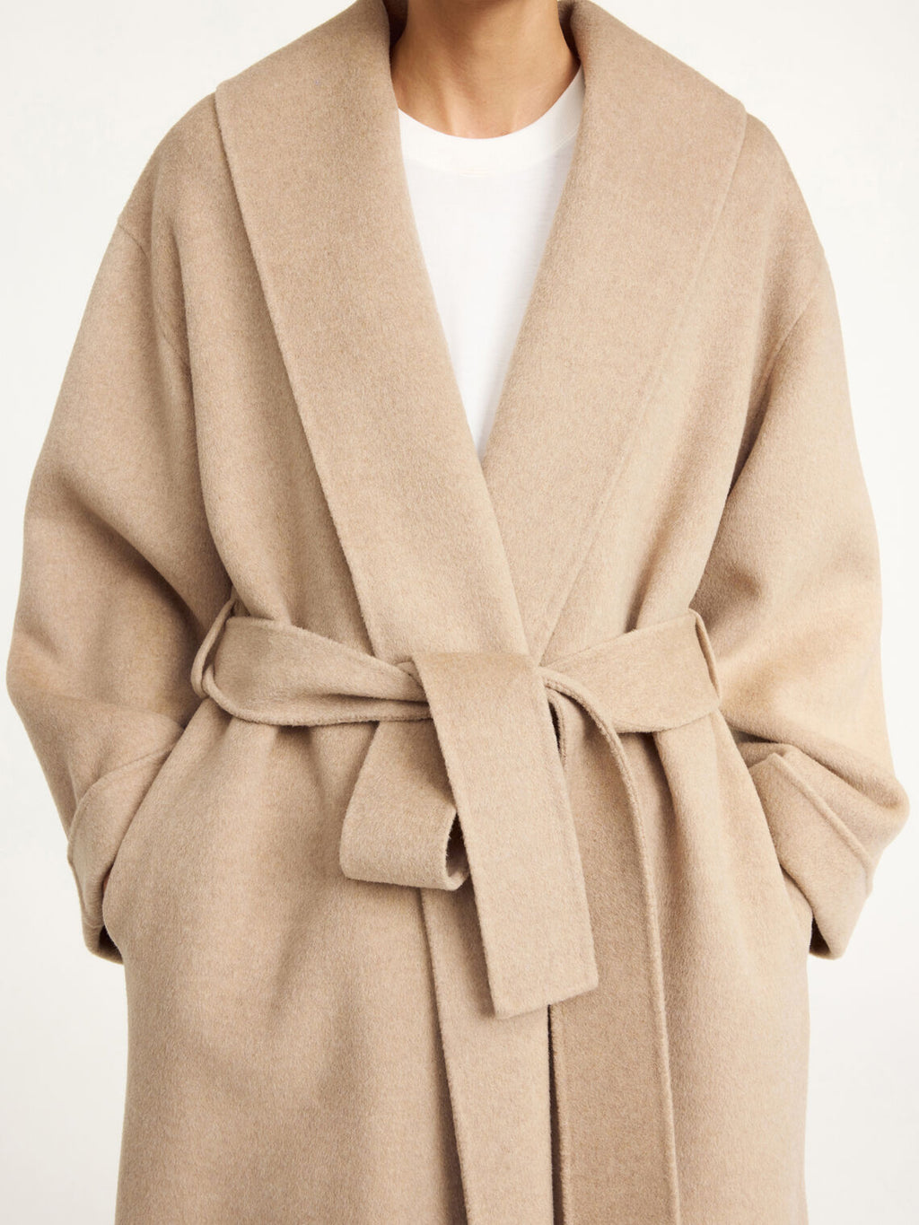 TRULLEM Kåpe i 100% ull Beige