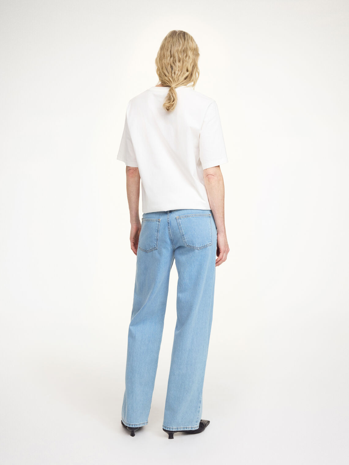 VINOLA Jeans i vasket Blå