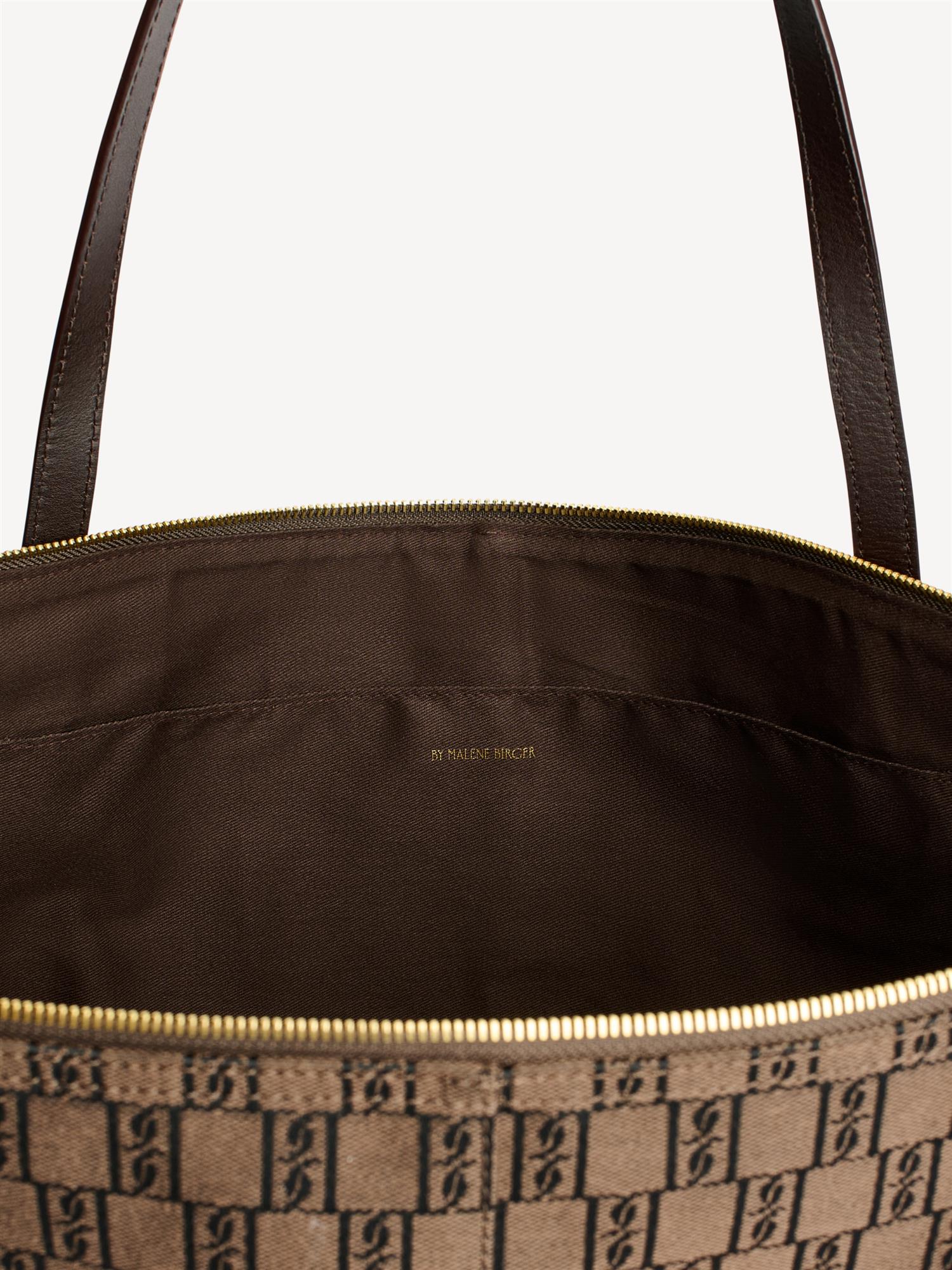 CARVON Tote Veske med Monogramprint