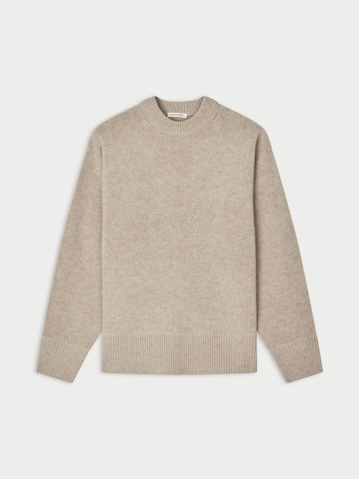 BRADLEY genser fra By Malene Birger i fargen beige, laget i 100% ull.