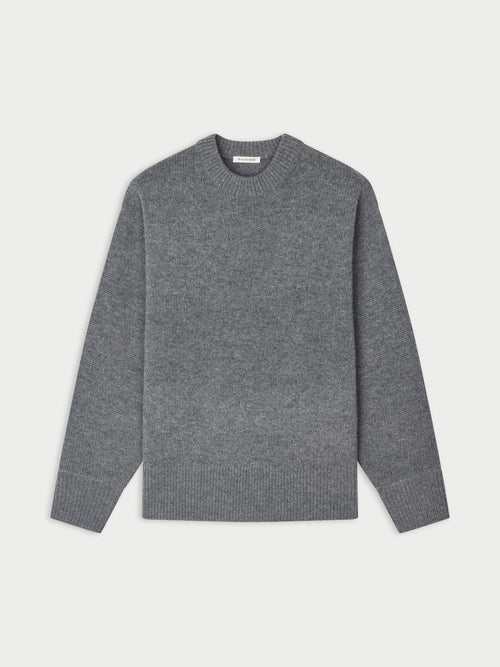 BRADLEY genser fra By Malene Birger i fargen mørkegrå, laget i 100% ull.