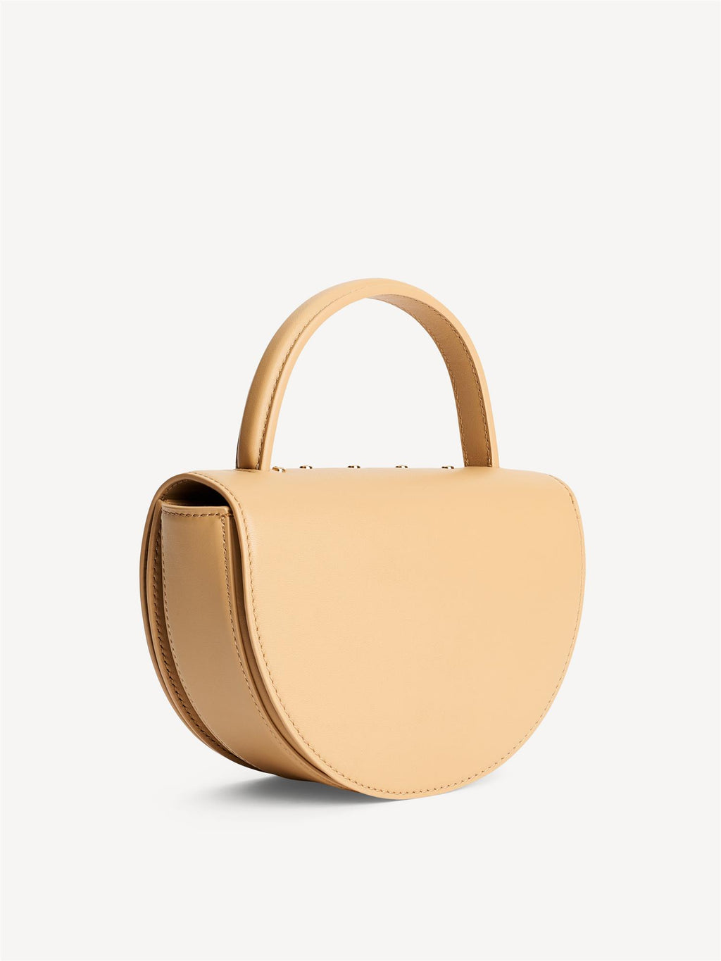 CEBELLI STONE veske fra By Malene Birger i fargen beige, med hank og strassdetaljer.
