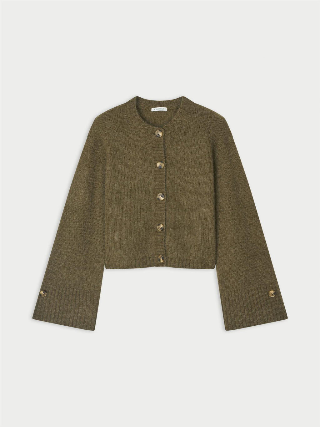CIERROU cardigan fra By Malene Birger i fargen grønn.