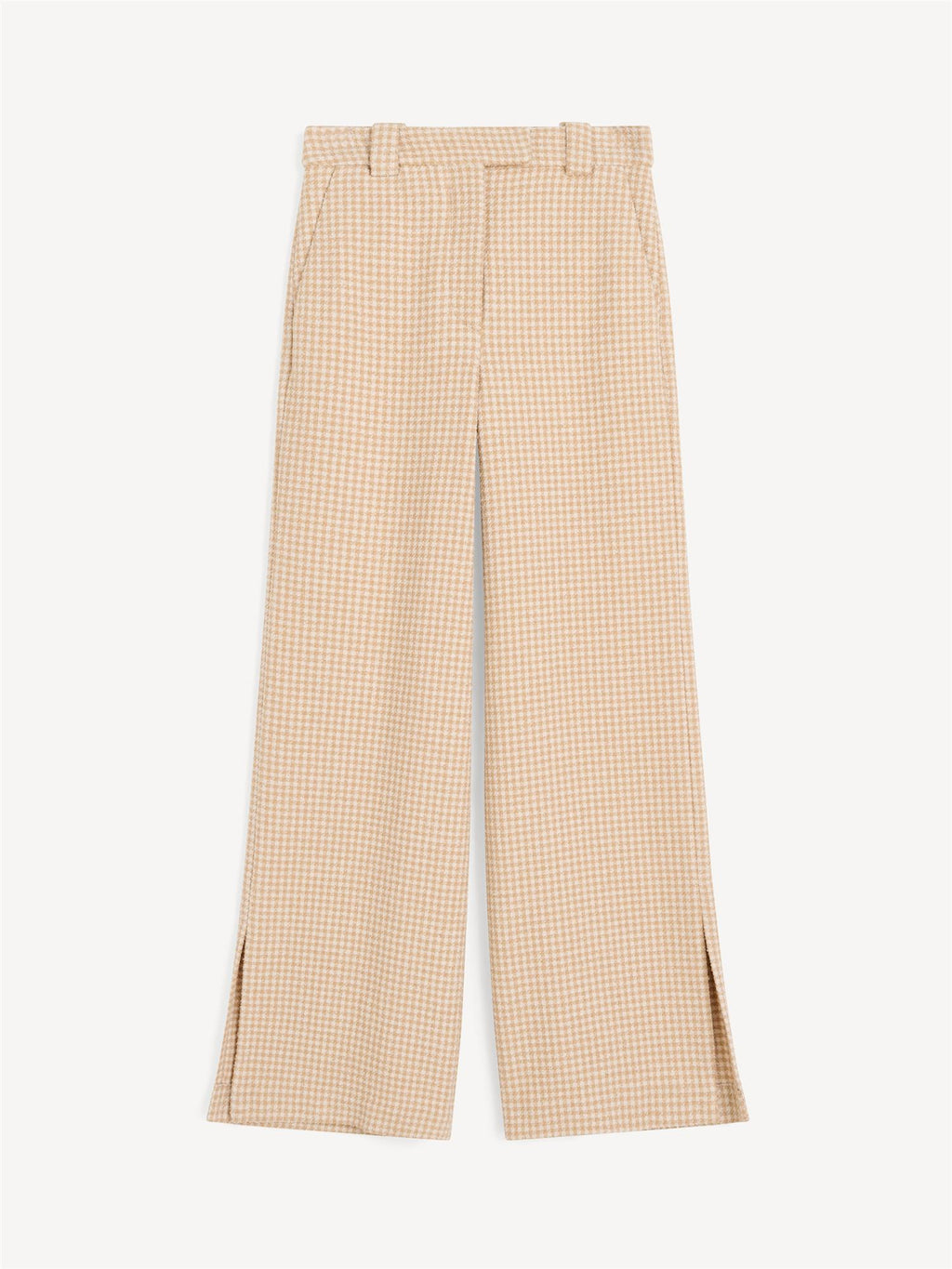 CIMAS bukse fra By Malene Birger i fargen beige, laget i bouclé.
