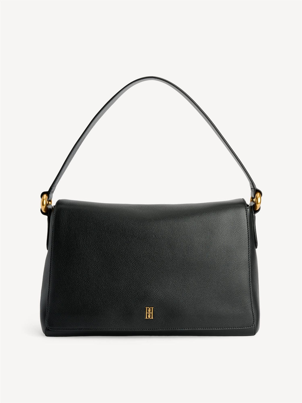 LELOU veske fra By Malene Birger i fargen sort, med bred reim.