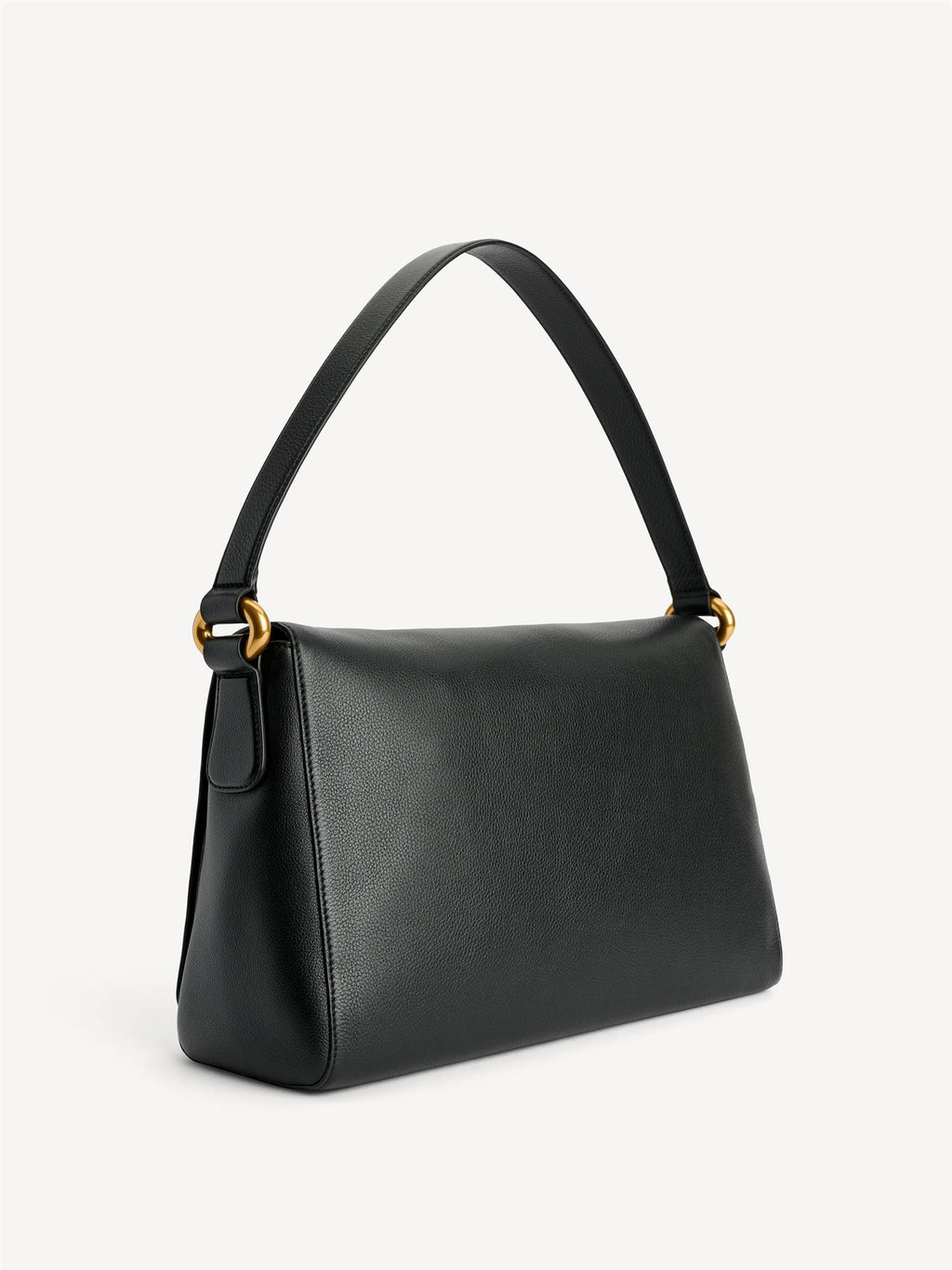 LELOU veske fra By Malene Birger i fargen sort, med bred reim.