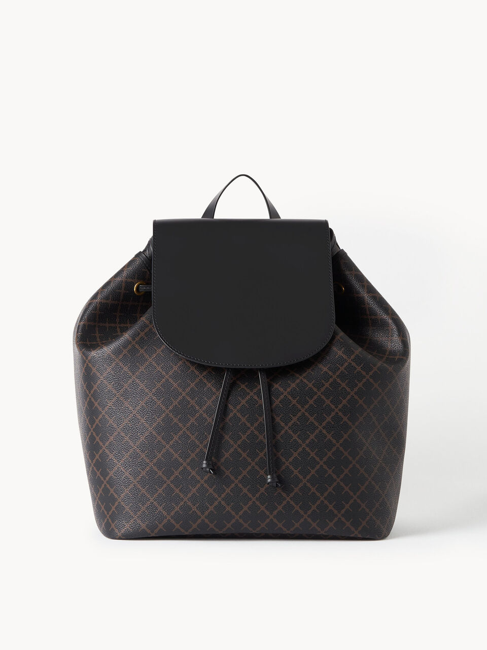 loenlo, ryggsekk,  Polyvinyl chloride, mørkebrun, by malene birger