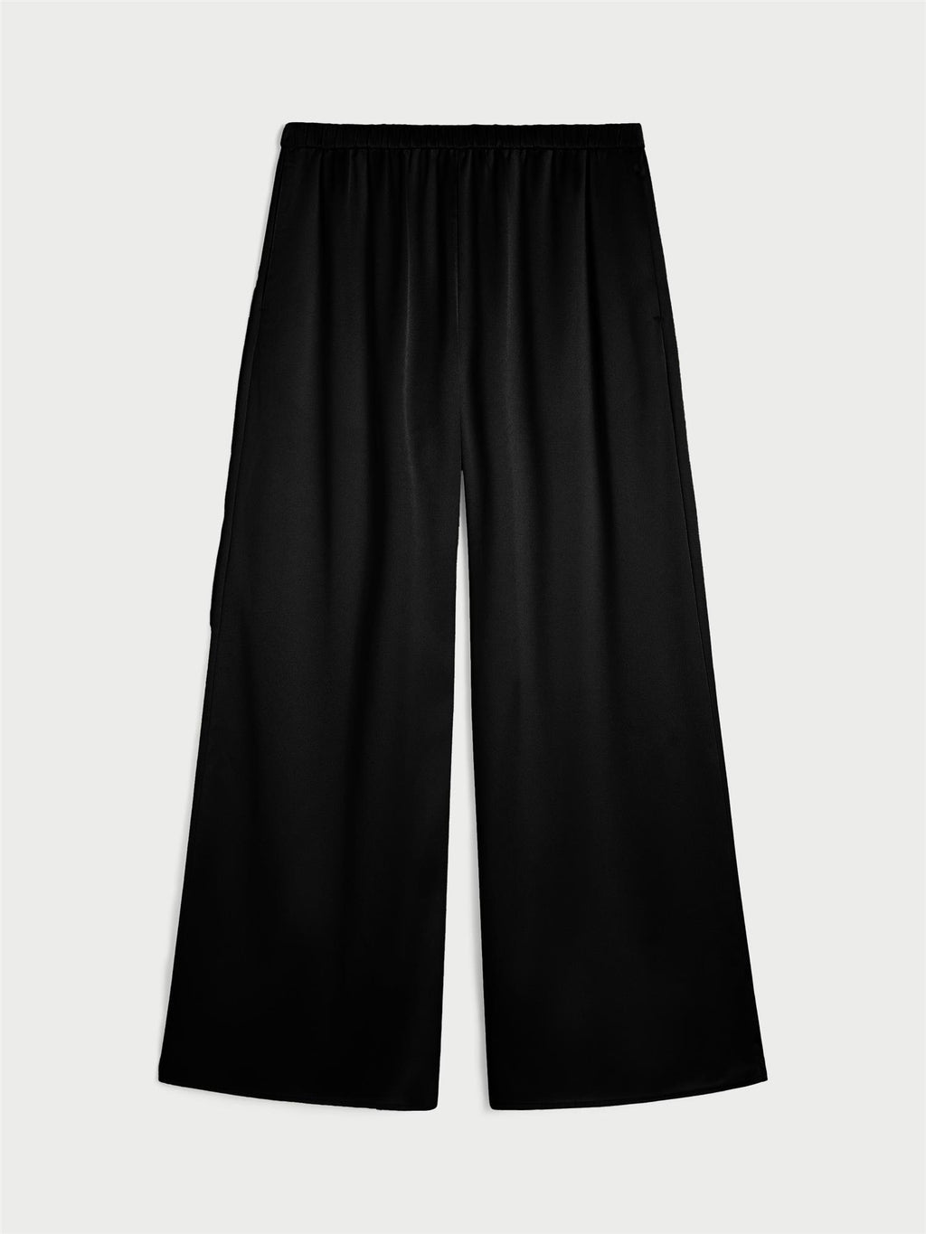 LOUIS bukse fra By Malene Birger i fargen sort, laget i sateng.
