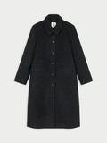MADERA kåpe fra By Malene Birger i fargen sort, laget i 85% ull og 15% polyester.