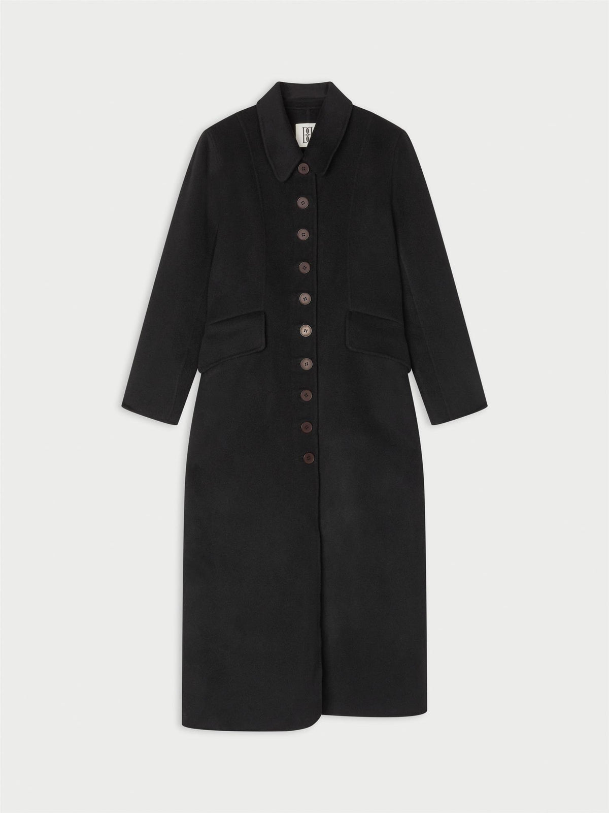 MAGDALENA kåpe fra By Malene Birger i fargen sort, laget i 100% ull.