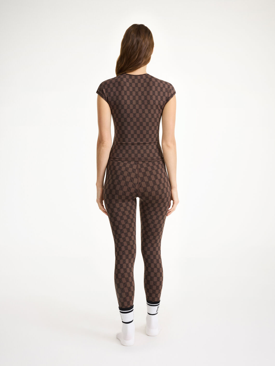 poline, tights, polyamide, elastane, brun, By Malene Birger