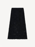 By Malene Birger Roz skjørt i sort, laget av 100% organisk bomull. Klassisk og allsidig design.