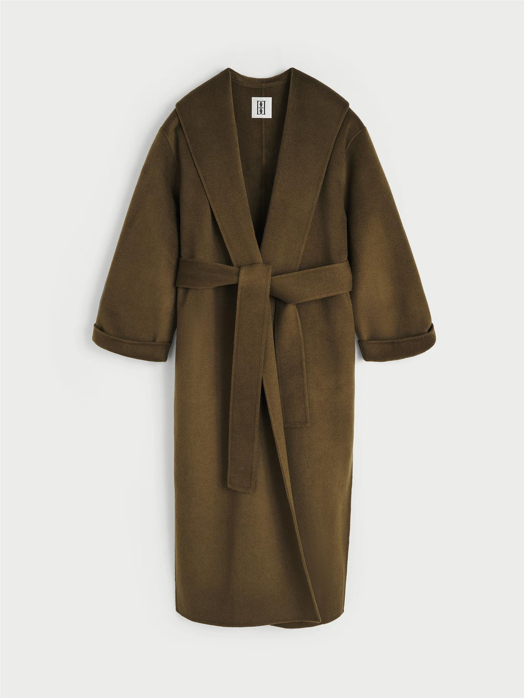 TRULLEM kåpe fra By Malene Birger i fargen mørkegrønn, laget i 100% ull.