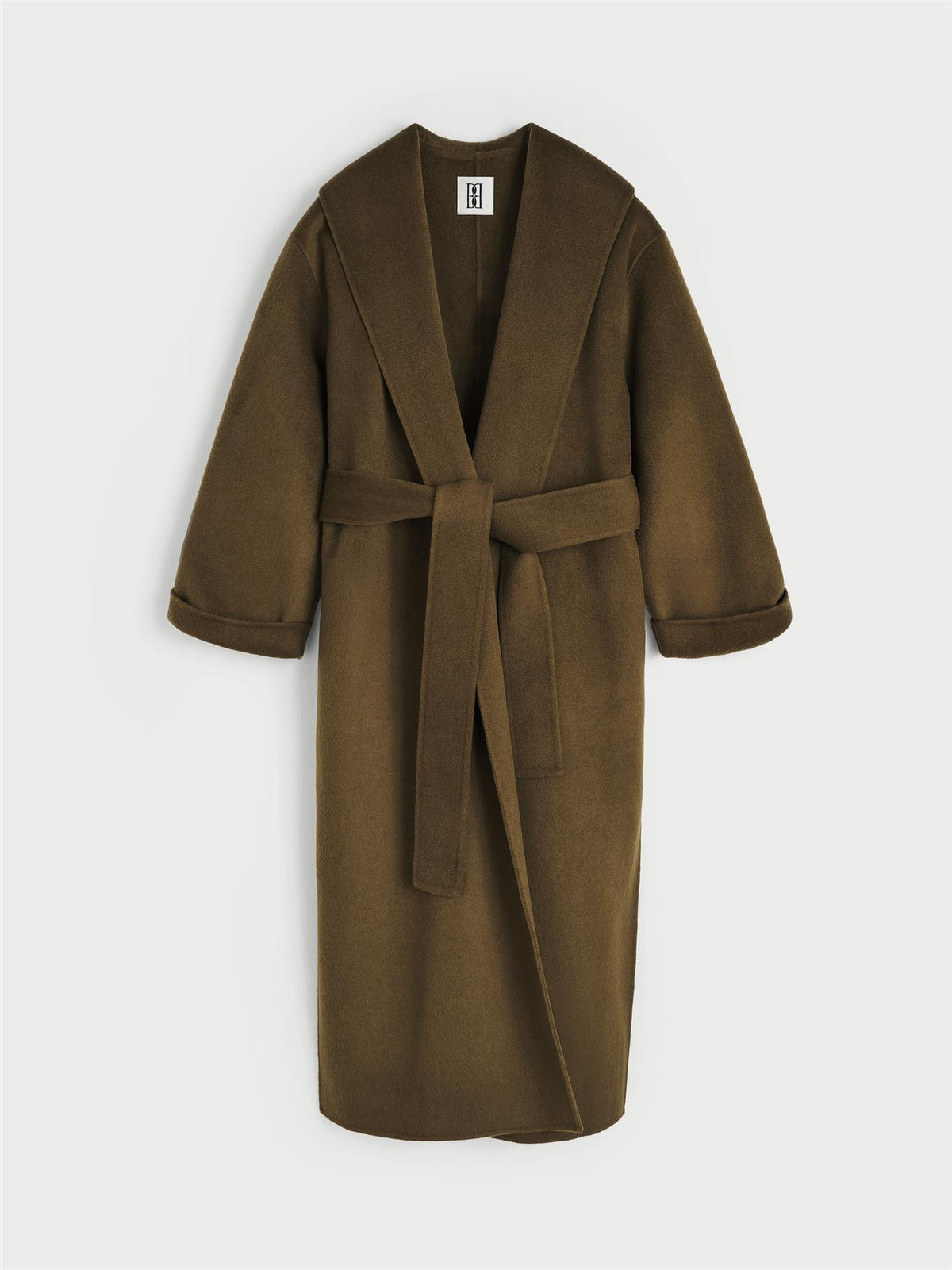 TRULLEM kåpe fra By Malene Birger i fargen mørkegrønn, laget i 100% ull.