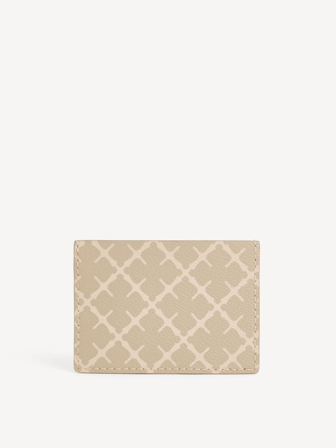 ELIA CARD kortholder beige polyvinyl – åpnet med kortfach