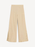 MICHELLE Bukse i 100% Lin Beige