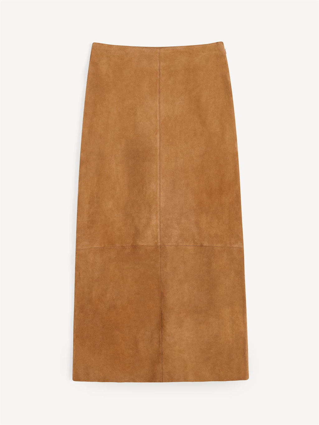 PALOMIE Semsket skinnskjørt Brun