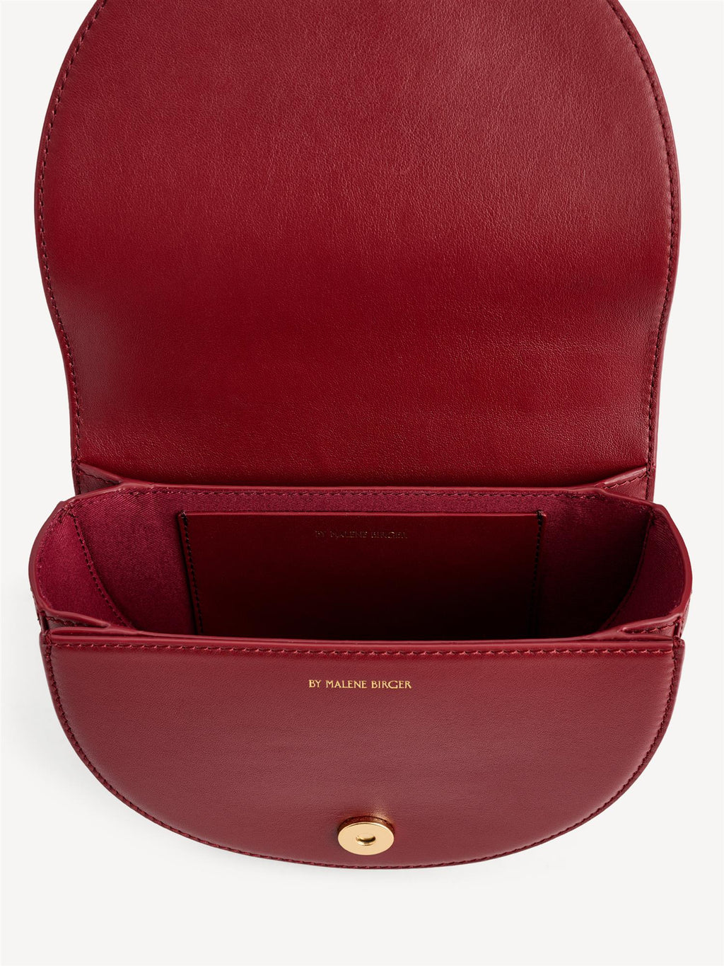 CEBELLI Liten veske med hank Burgunder