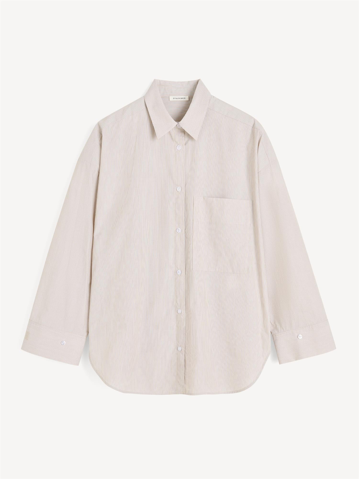 DERRIS Bomullsskjorte Beige