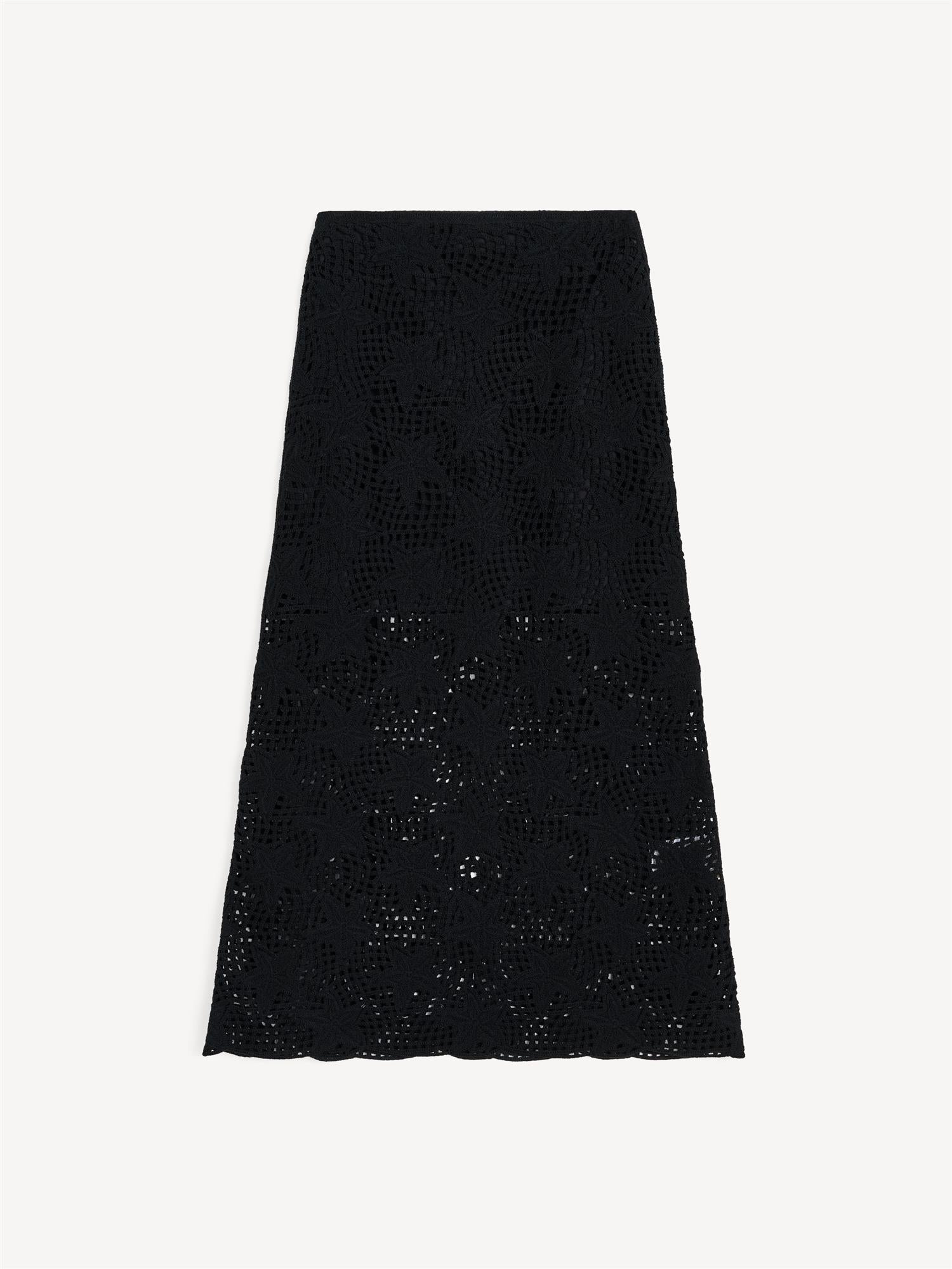 By Malene Birger Roz skjørt i sort, laget av 100% organisk bomull. Klassisk og allsidig design.