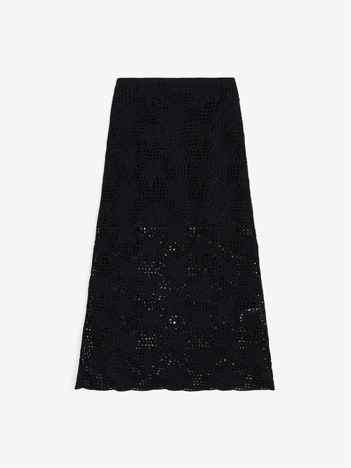 By Malene Birger Roz skjørt i sort, laget av 100% organisk bomull. Klassisk og allsidig design.